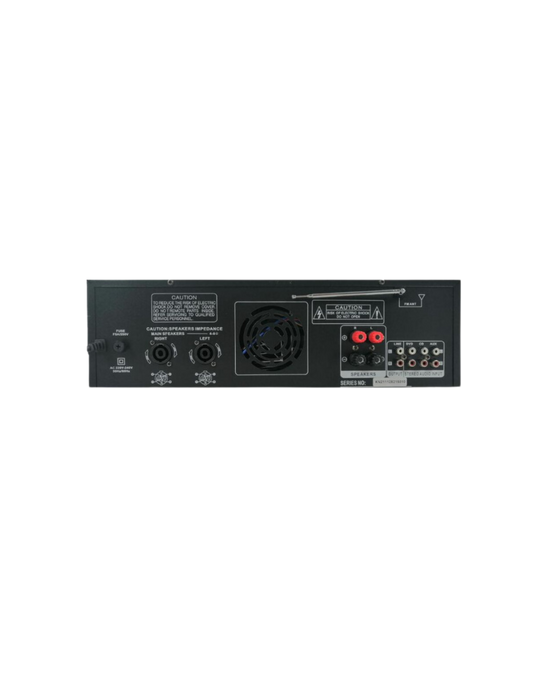 Supersonic Professional Karaoke AV-972K5 Bluetooth USB Power Amplifier