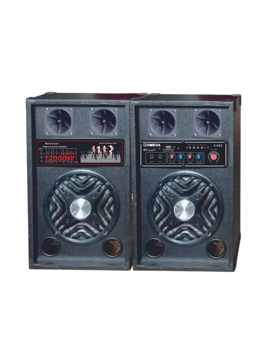 Omega 6" Boombox Bluetooth Party Speaker X-AD2