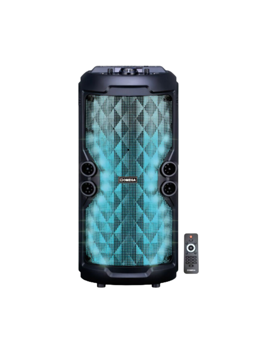 Omega Outdoor Party Karaoke Speaker X-AWP Battery-Powered For Loadshedding