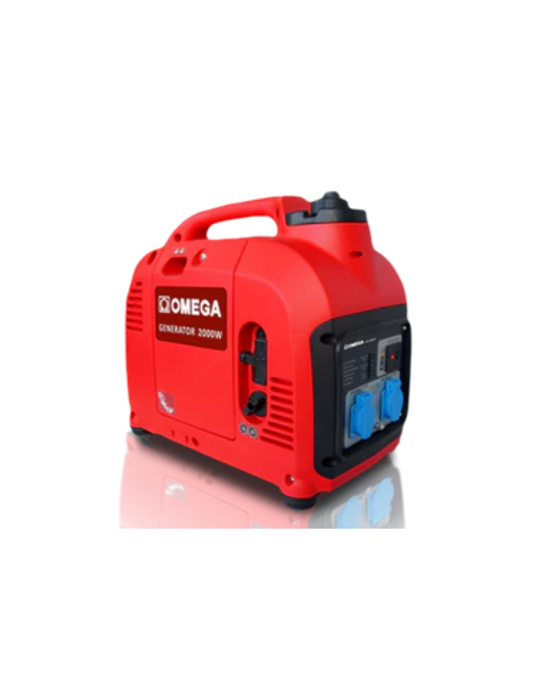 Omega Digital Inverter Petrol Generator 12V DC 230V - 50Hz OP-2000IC