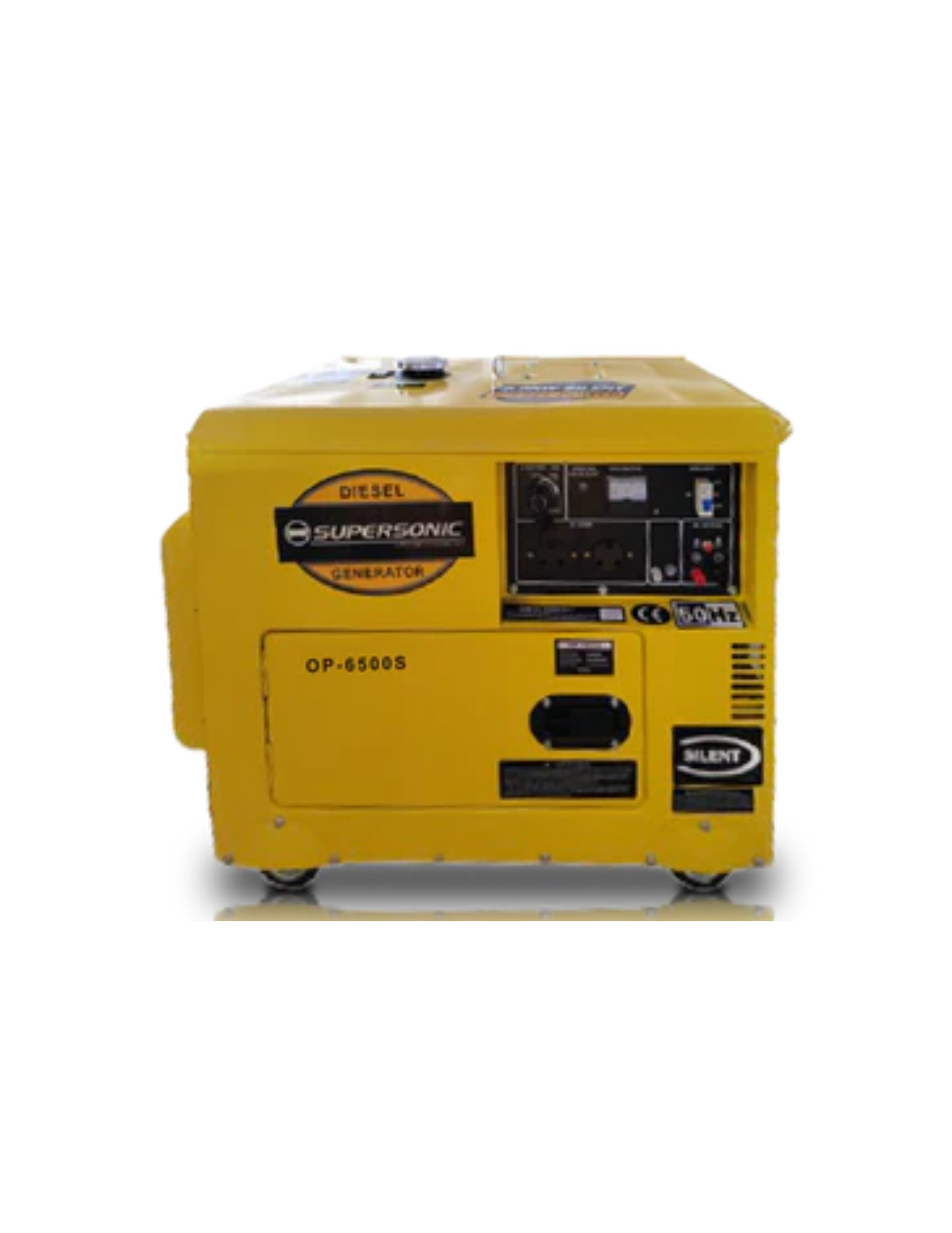 Supersonic Silent Diesel Generator 5.5kw 4-STROKE Recoil & Electric Start OP-6500S