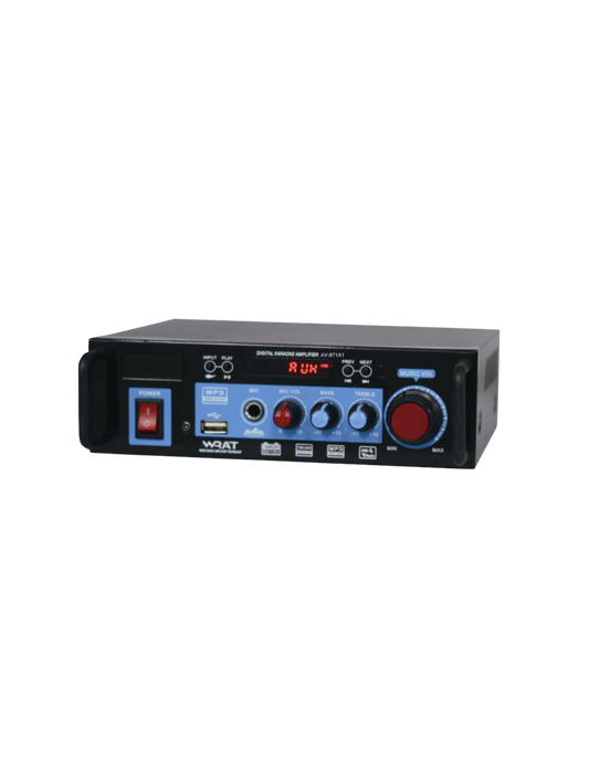 Omega Amplifier Karaoke Bluetooth/USB/Mic/FM Radio/Audio/ DC 12V AV-971A1