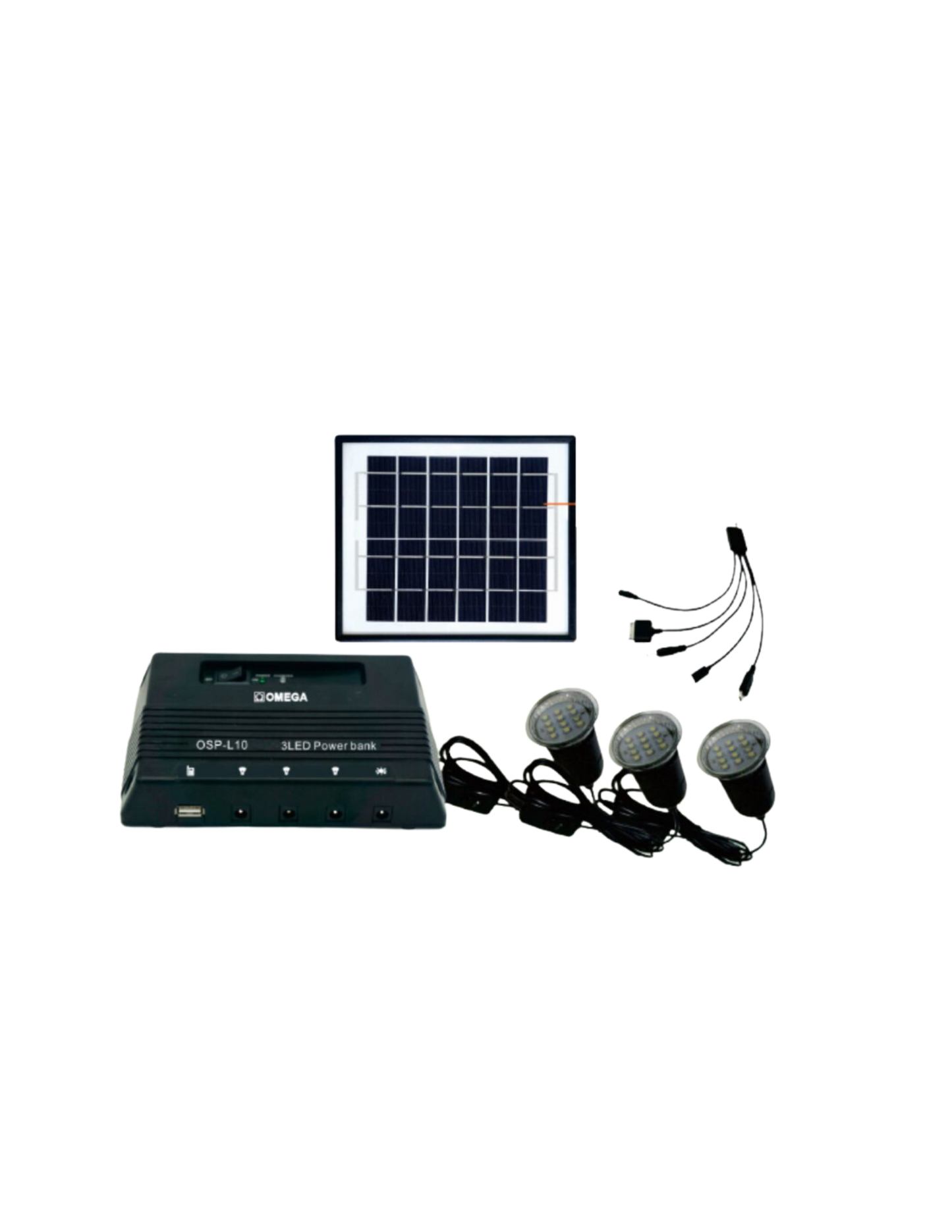 OMEGA 8W Solar DC Light Kit OSP-L10