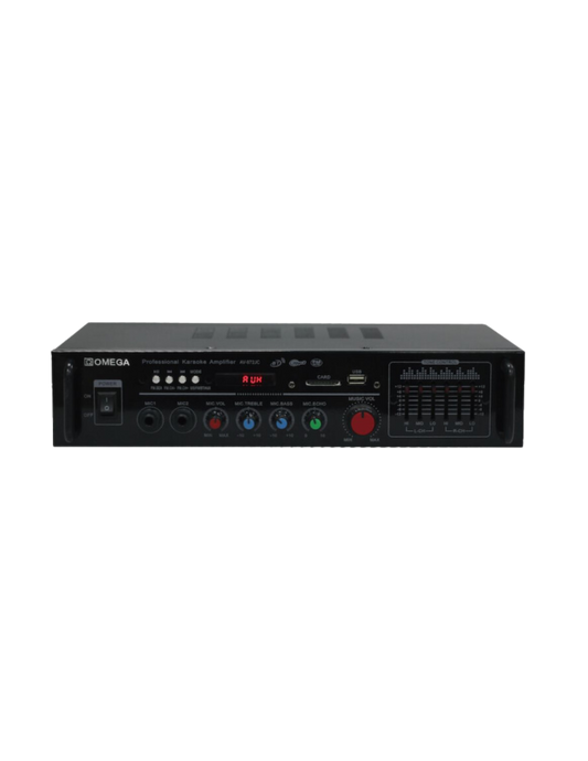 Omega Amplifier Karaoke Bluetooth/USB/Mic/FM Radio/Audio/ AV-972JC