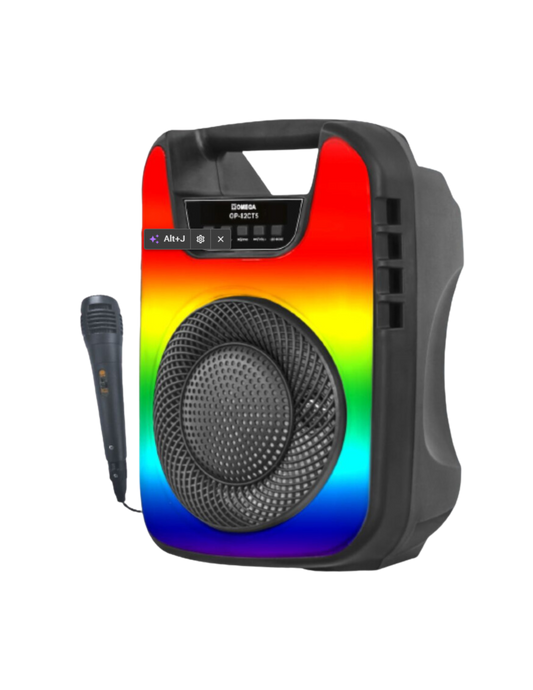 Omega 8" Portable Karaoke Party Speaker OP-82CT5