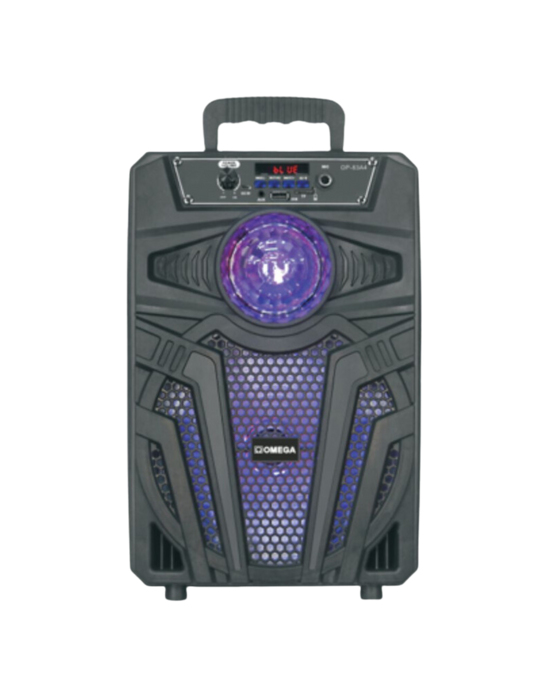 Omega Portable Karaoke Speaker System Bluetooth/USB/Mic Input OP-83A4