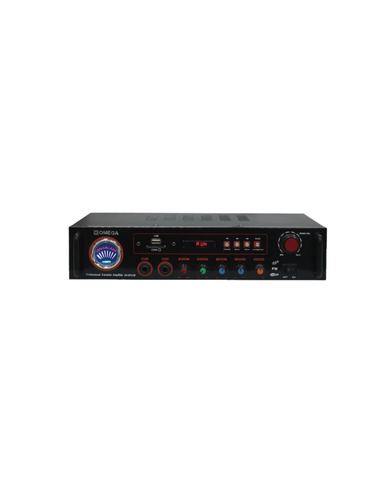 Omega Amplifier Karaoke Bluetooth/USB/Mic/FM Radio/Oudio/AV-972JD