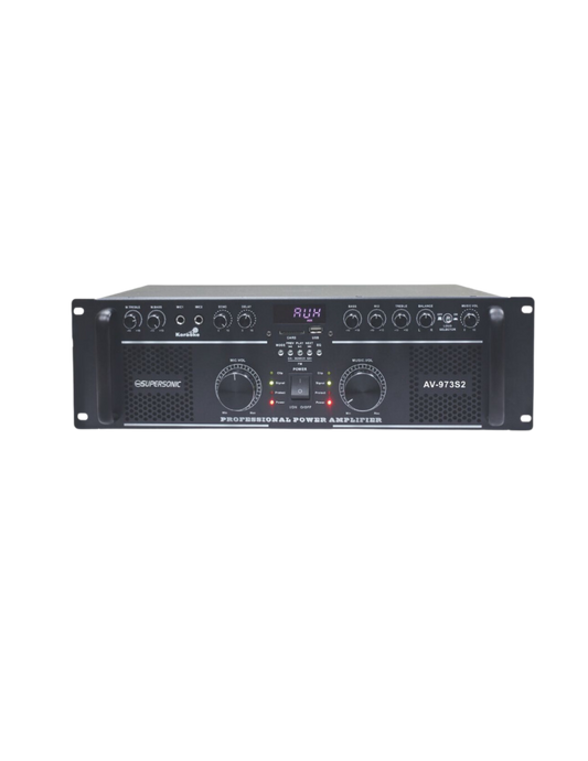 Supersonic Professional Stereo Amplifier AV-973S2