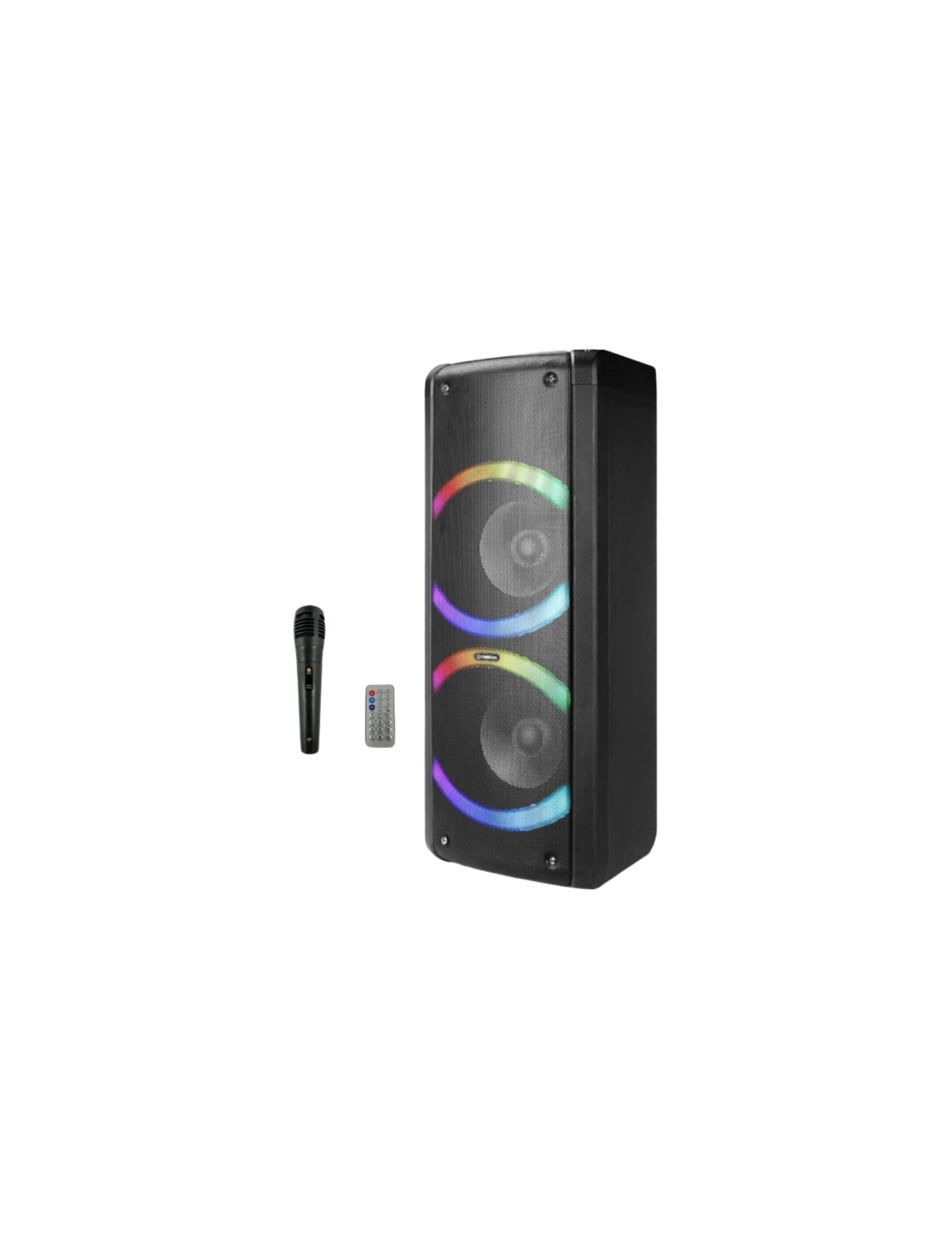 Omega Outdoor Party Karaoke Speaker X-AWZ Battery-Powered For Loadshedding