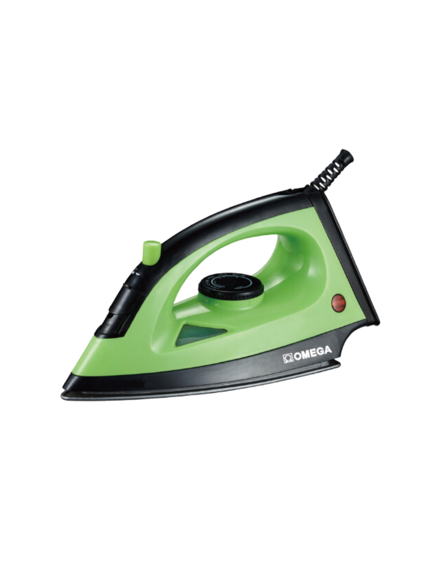Omega Dry and Steam Teflon Soleplate (1200W) Iron - TS-12A6