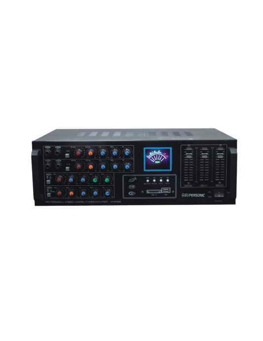 Supersonic Professional Stereo Amplifier AV-972K6